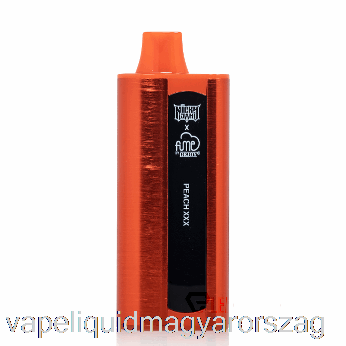 Nicky Jam X Fume 10000 Eldobható Barack Xxx Vape E Cigi